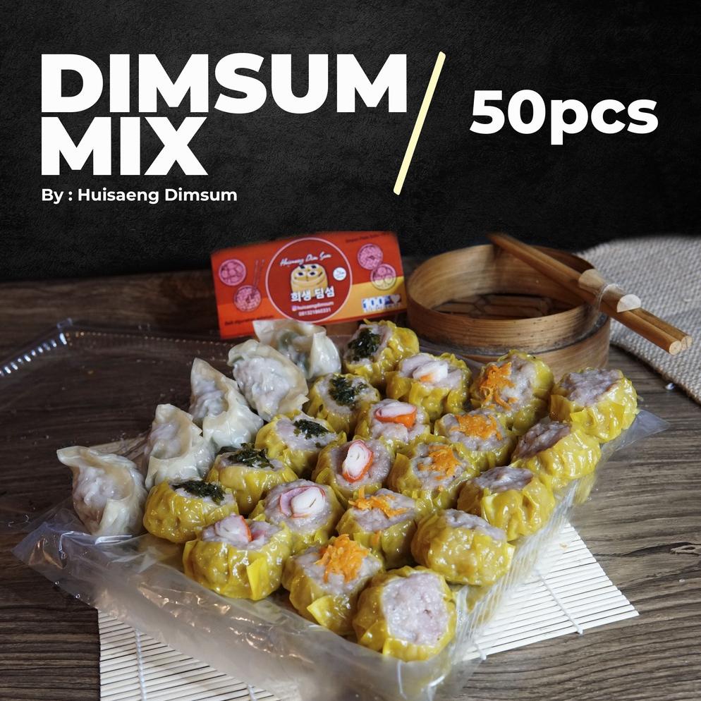 

Dimsum Isi 50 pcs Halal dengan Saus di Kota Bandung Indonesia (Frozen/Fresh) PREMIUM SUPER (BISA KIRIM LUAR KOTA) Non COD