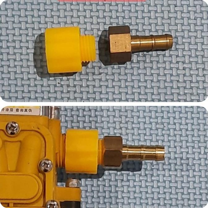 konektor brass drat 18mm pompa DC tangki sprayer elektrik nepel quick bestseller