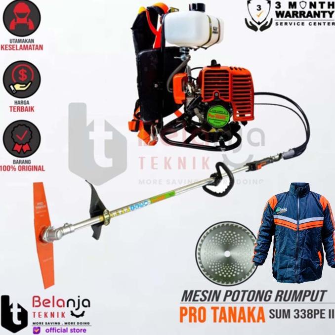 Pro Tanaka Mesin Potong Rumput Pro Sum 338 PE III Brush Cutter SUM338