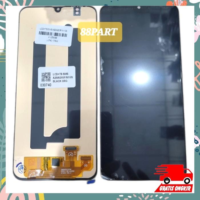 Lcd + Ts Samsung A20 A205 Ori Oled