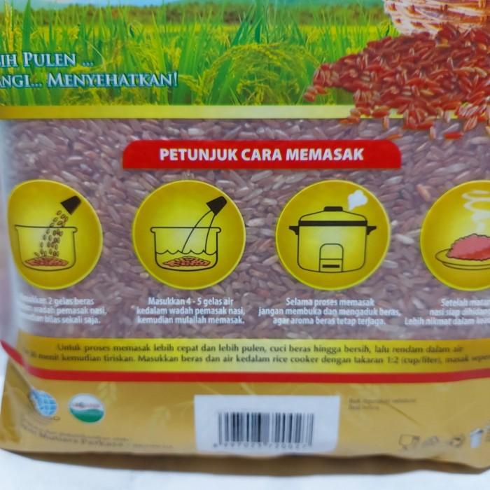 

beras merah organik / suta / organic rice (2kg) Kualitas Terbaik