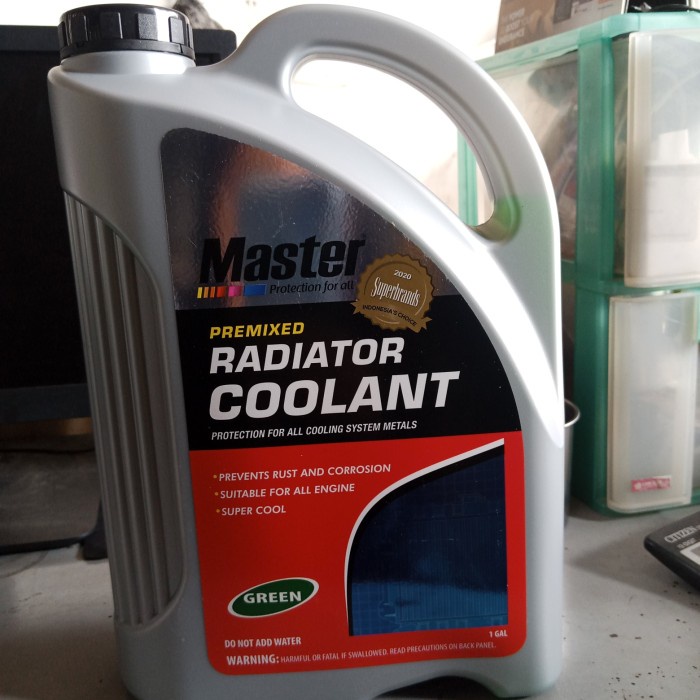 radiator coolant master green