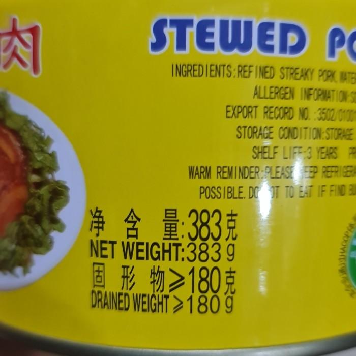 

gulong stewed pork sliced khau bak Kualitas Terbaik