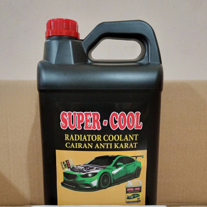 air radiator / coolant mobil merk supercool - Merah