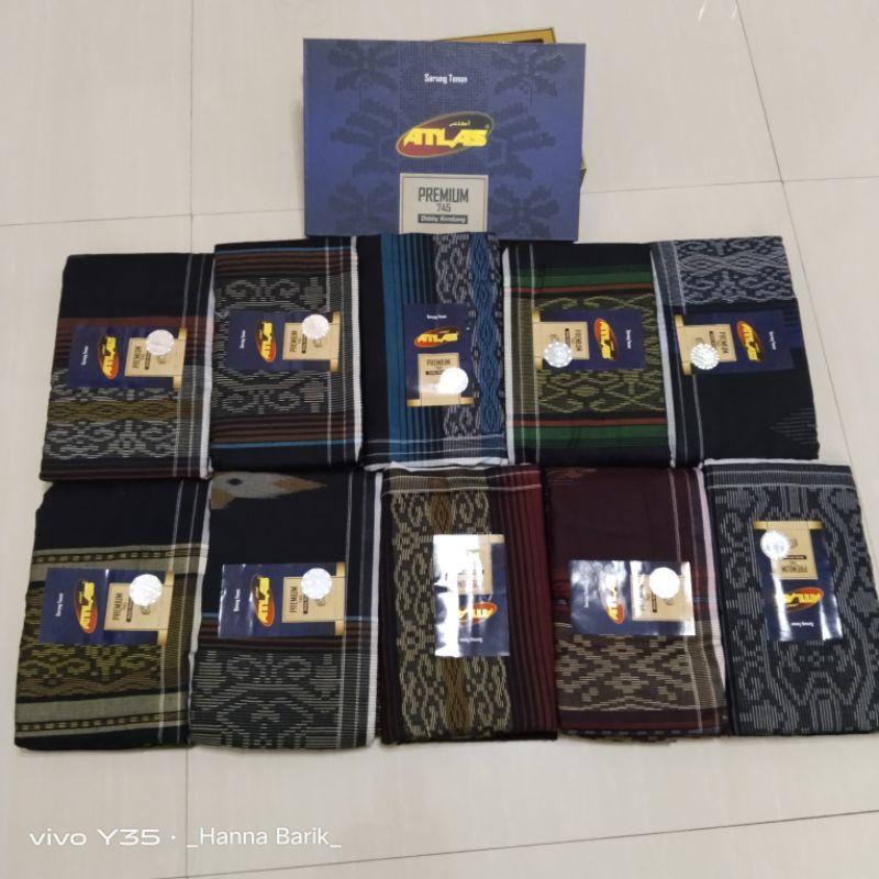 sarung atlas premium 745 dobby kembang & super premium gold 920 & super premium 980& super premium s