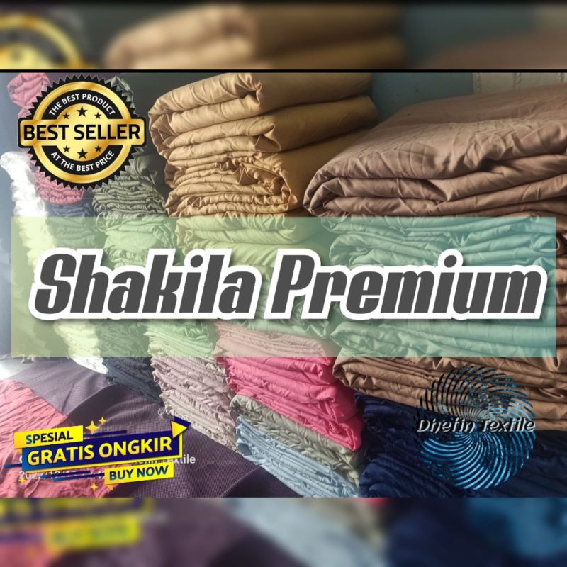 Kain shakila streect twill //kain kiloan murah 1kg muat 6+meter (bisa pilih warna)