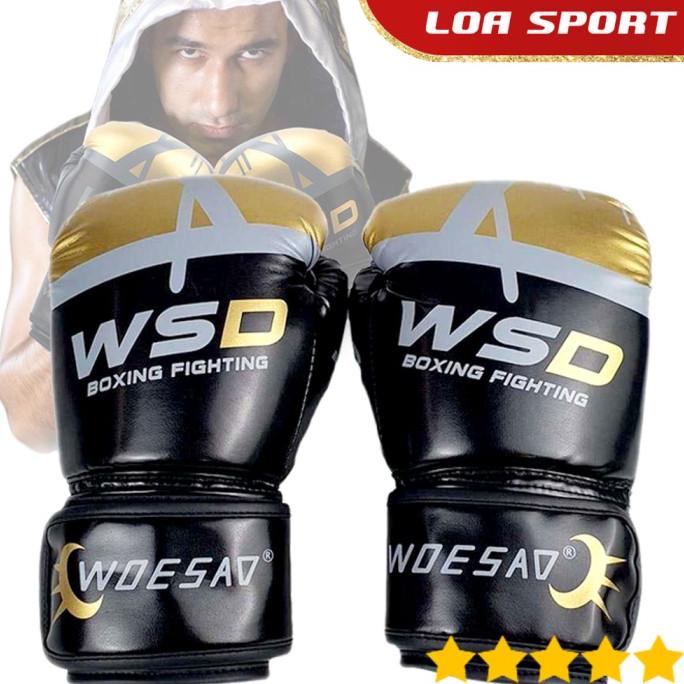 Sarung Tinju Muay Thai Kickboxing WSD Woesad Boxing Glove