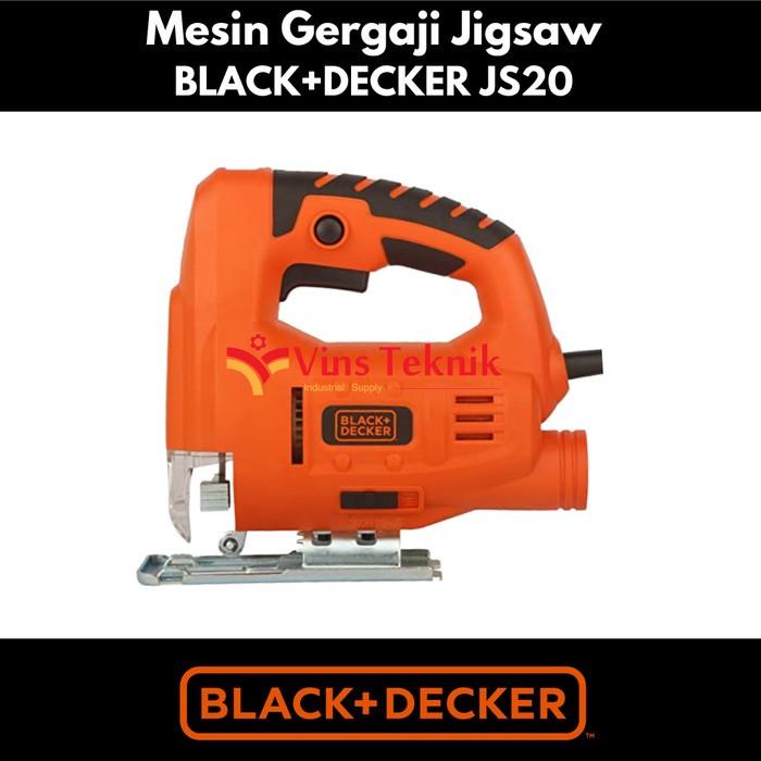 Terlaris Mesin Gergaji Jigsaw Js20 Black+Decker Jig Saw Js 20
