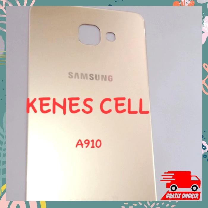 Backdoor Casing Samsung Galaxy A910 A9 2016 A9 Pro Original Gold