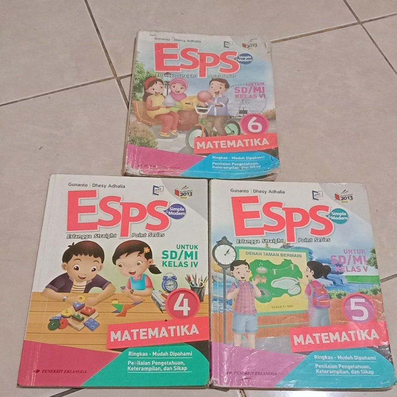 buku esps matematika kelas 4,5,6 sd