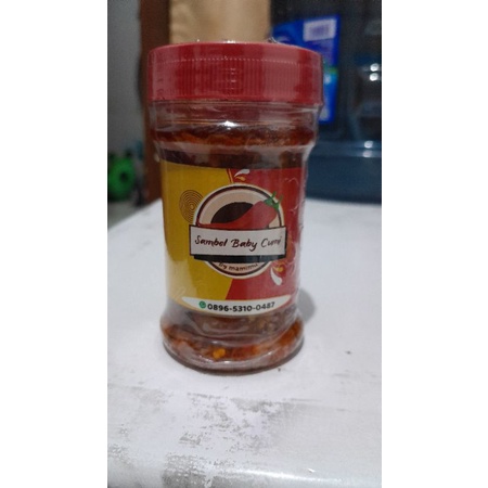 

sambel sambal baby cumi kemasan botol