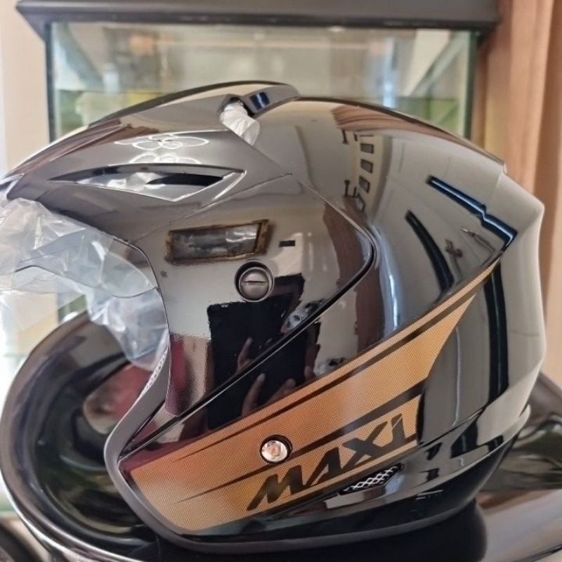helm yamaha nmax half face ori