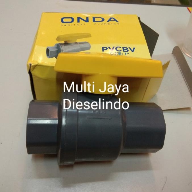 Ball Valve Pvc 4" Inch / Ball Valve Pvcbc Onda