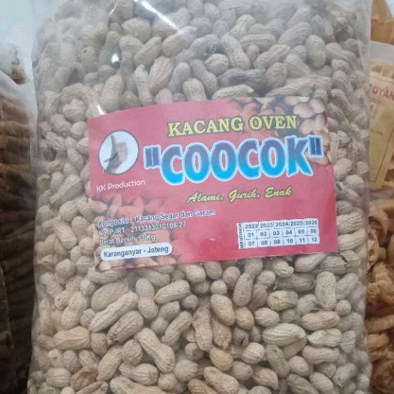 

KACANG KULIT OVEN ASIN 1KG Best Seller