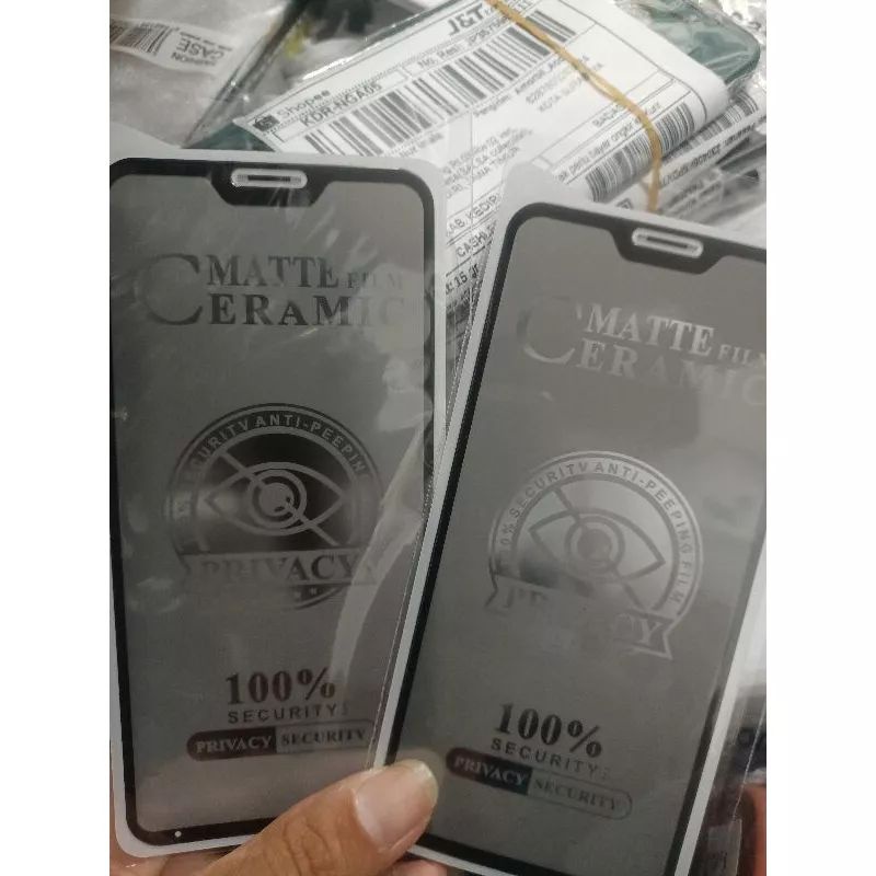 TEMPERED GLASS ANTI SPY ANTI RADIASI XIAOMI REDMI 6PRO MI A2LITE