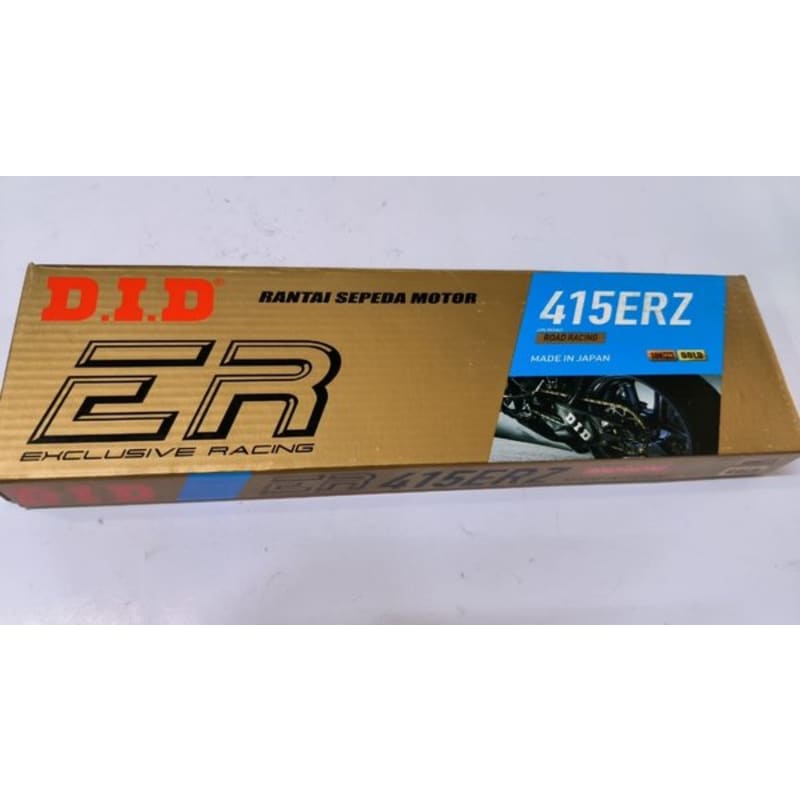Rantai CZ RR DID Japan 415 ER ERZ 150L Racing Chain 150 panjang R25 R15 415ER 415ERZ Ninja 250 250R 