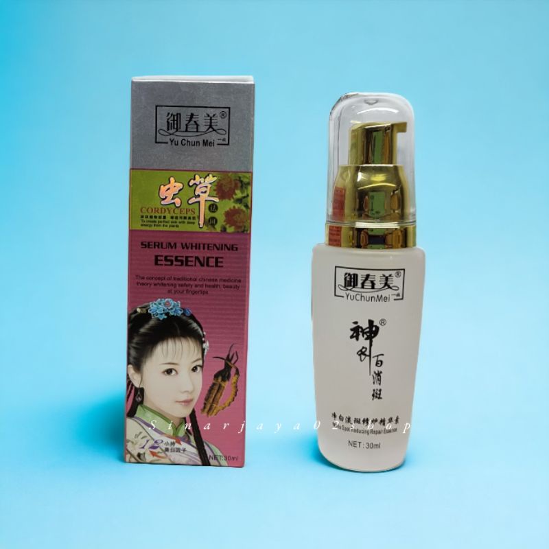 SERUM YU CHUN MEI Cordyceps WHITENING ESSENCE SERUM CORDYCEPS ORIGINAL BPOM