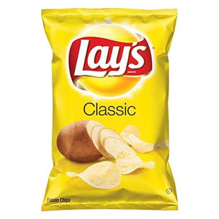 

Lays Import Classic Cheddar Sour Cream Flavored Potato Chips 184gr Best Seller