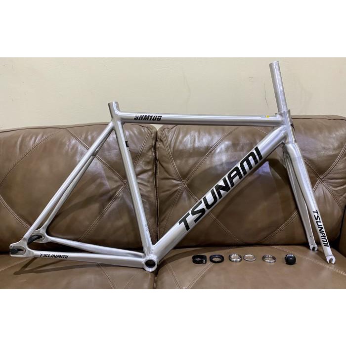 Terlaris Frame Sepeda Fixie Tsunami Bike Snm100 Alloy