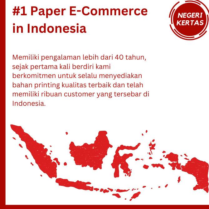 

Kertas Koran/Buram 48.8 gram A4 (Isi 500 lembar)