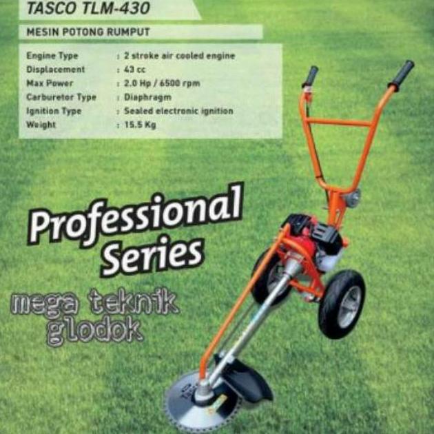 

Mesin Potong Rumput Dorong Lawn Mower Tasco Tlm 430 Alat Babat Rumput