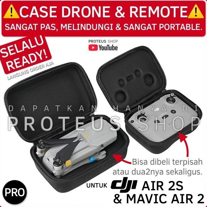 HARD CASE TAS NYLON BAG POUCH KOTAK DRONE & REMOTE DJI Mavic Air 2