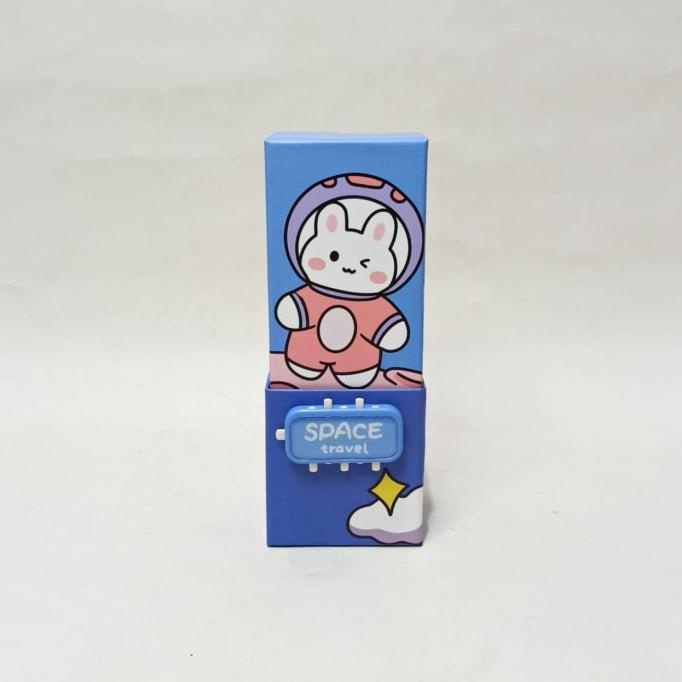 

BOS Kotak Pensil Karton Berdiri Tingkat Pin/Cermin/Pencil Box/Wadah