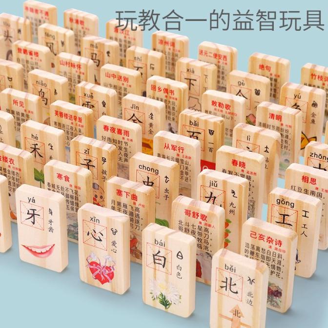 FLASH SALE MAINAN EDUKASI DOMINO MANDARIN - BELAJAR BAHASA MANDARIN - FLASH CARD TERBARU