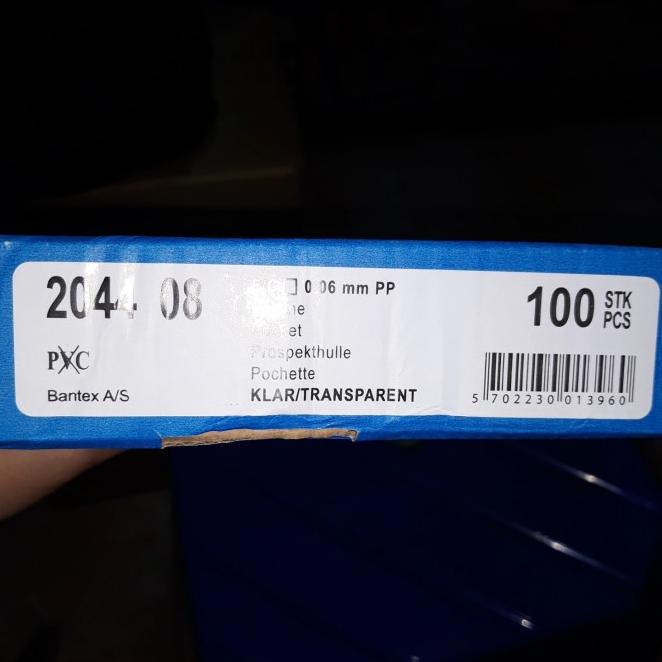 

Baru Pp Pocket Bantex 2044 Folio Antiglare 0.06 Mm Original