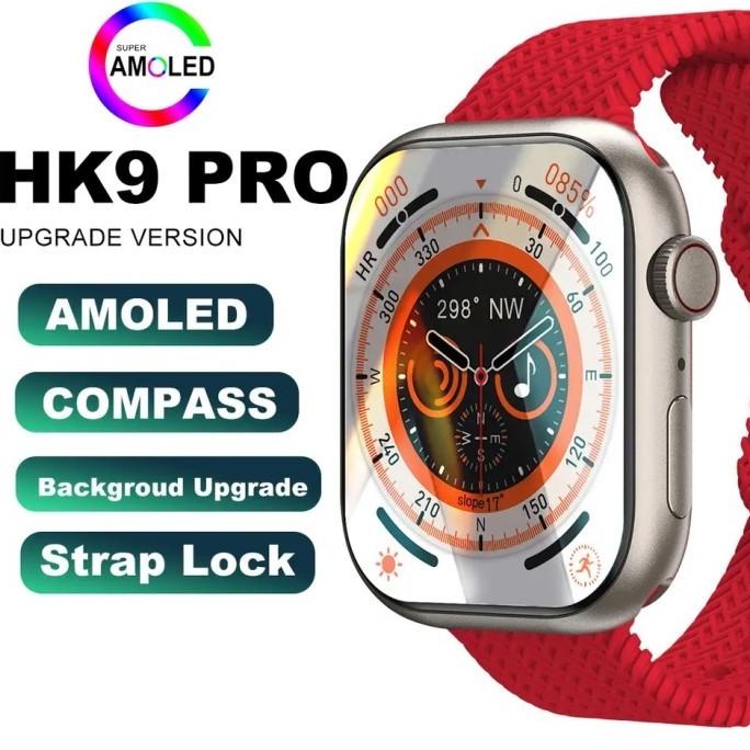 Smart Watch Hk9 Pro Series 8 Amoled Display Thegarden00
