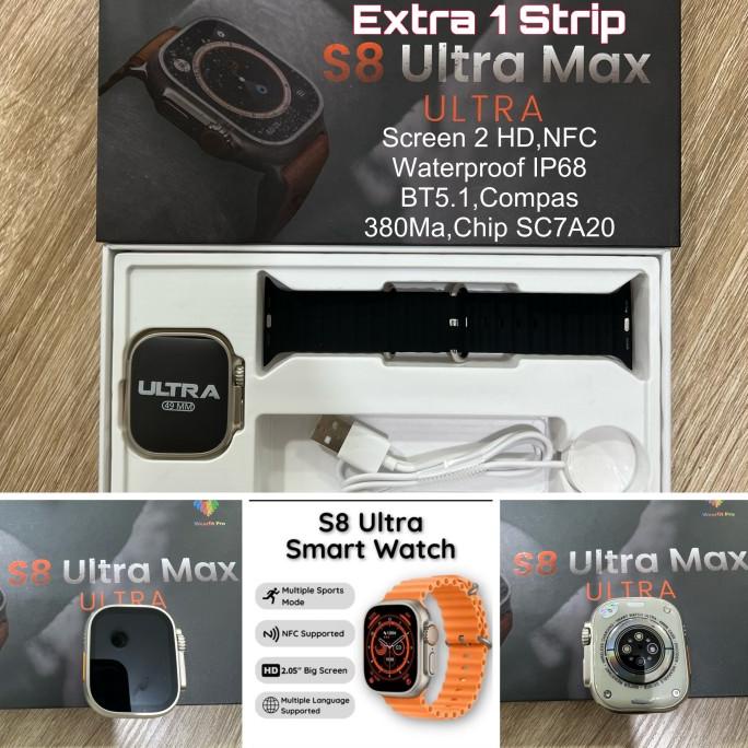 Smartwatch S8 Max Ultra Series8 Ultra Max 49Mm Waterproof Ip68 Thegarden00