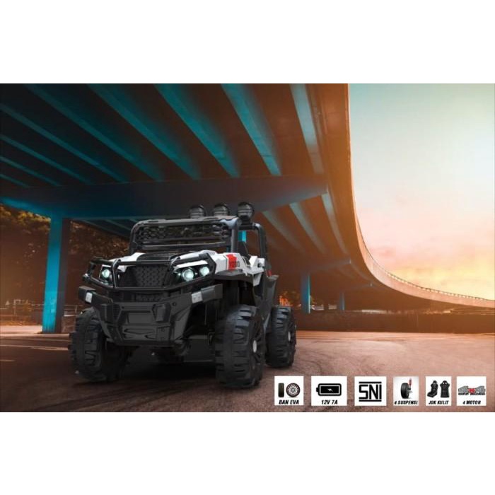 Terlaris Yukita 908 Rhinos Mobil Aki Mainan Anak