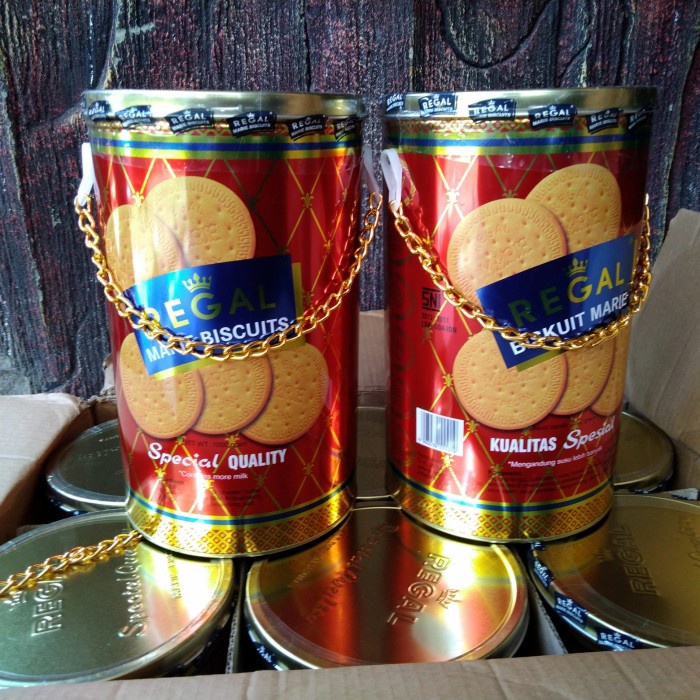 

biskuit kaleng regal 1000gr 1 kg regal marie