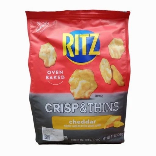 

RITZ crisp & thins cheddar 201gr - Biskuit Import
