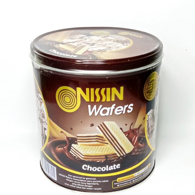 

Nissin Wafer Coklat Chocolate Kaleng 570gram 570 gram