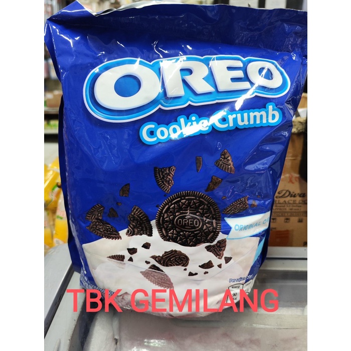 

Oreo cookie crumb 1kg