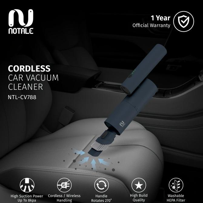 Notale Vacuum Cleaner Portable Car Penyedot Debu Cordless
