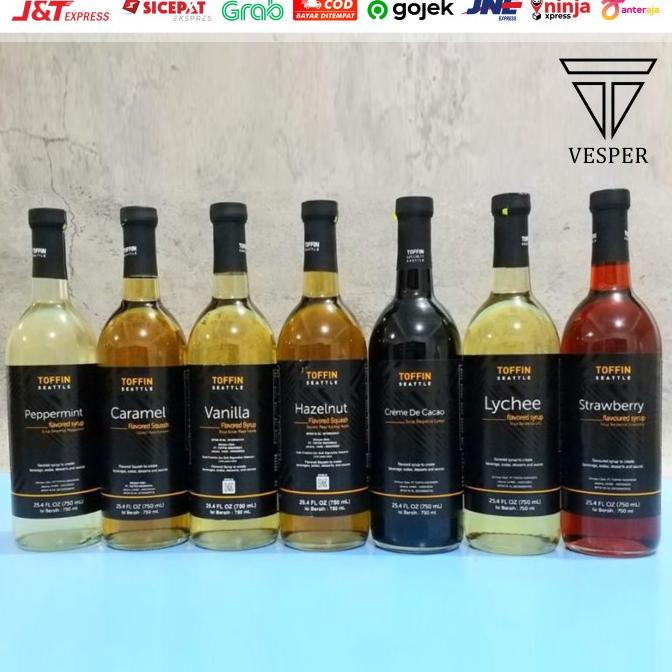 

syrup toffin caramel hazelnut vanilla / sirup toffin flavour varian