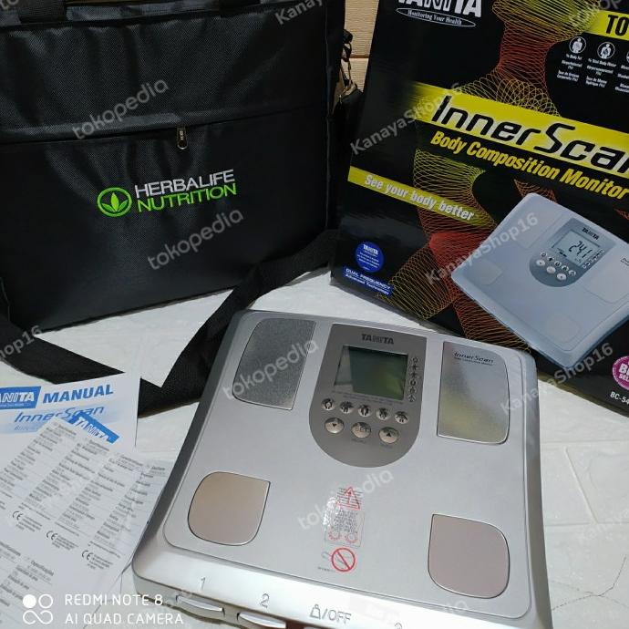 timbangan badan digital tanita bc 541 + tas