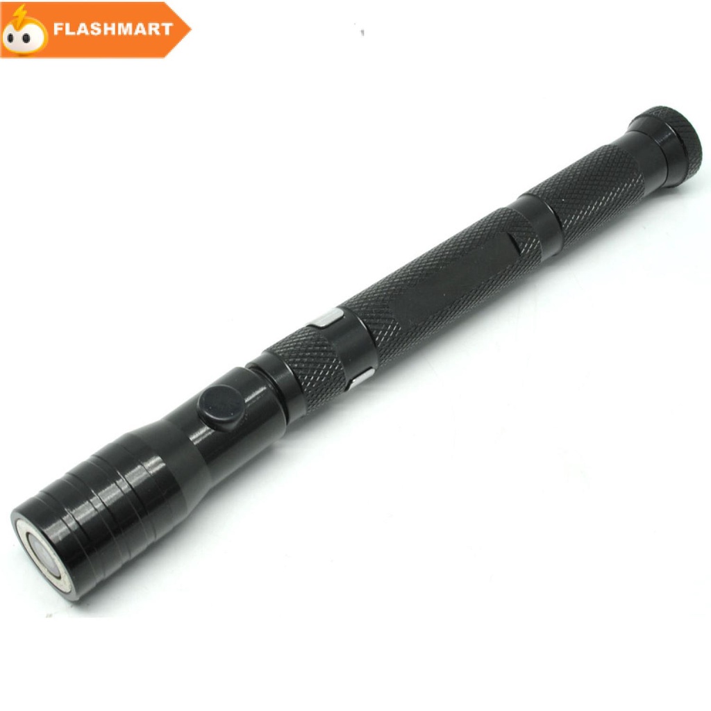 FLASHMART LED Telescopic Flexible Magnetic Pick Up Flashlight