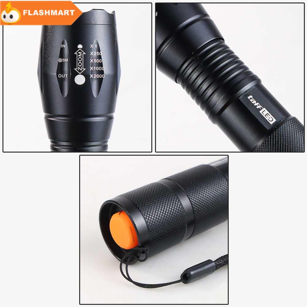 FLASHMART Senter LED Cree XM-L T6 2000 Lumens - E17