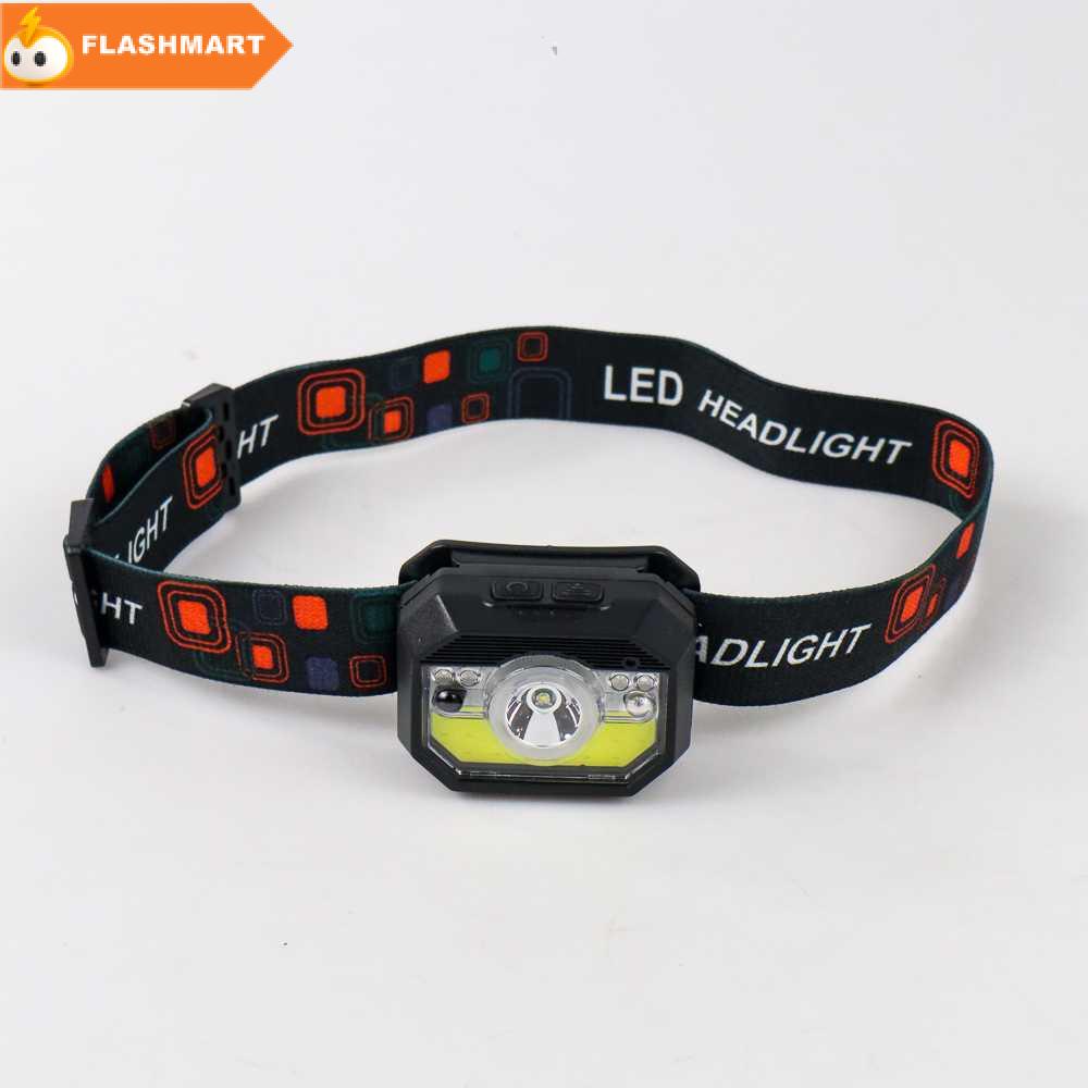 FLASHMART Pocketman Senter LED Kepala Headlamp Waterproof XPG + COB - LH-K28