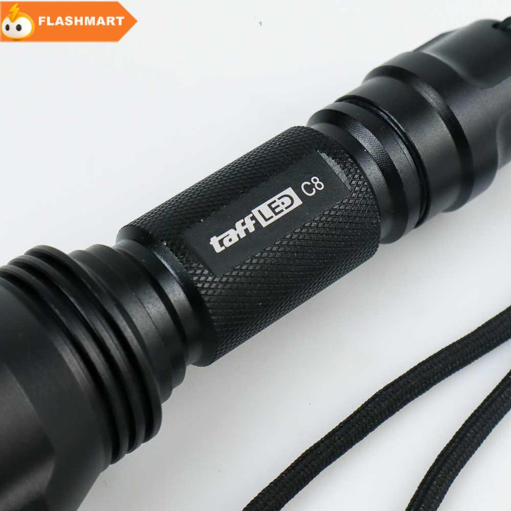 FLASHMART Senter LED Flashlight Waterproof Cree Q5 3800 Lumens - C8