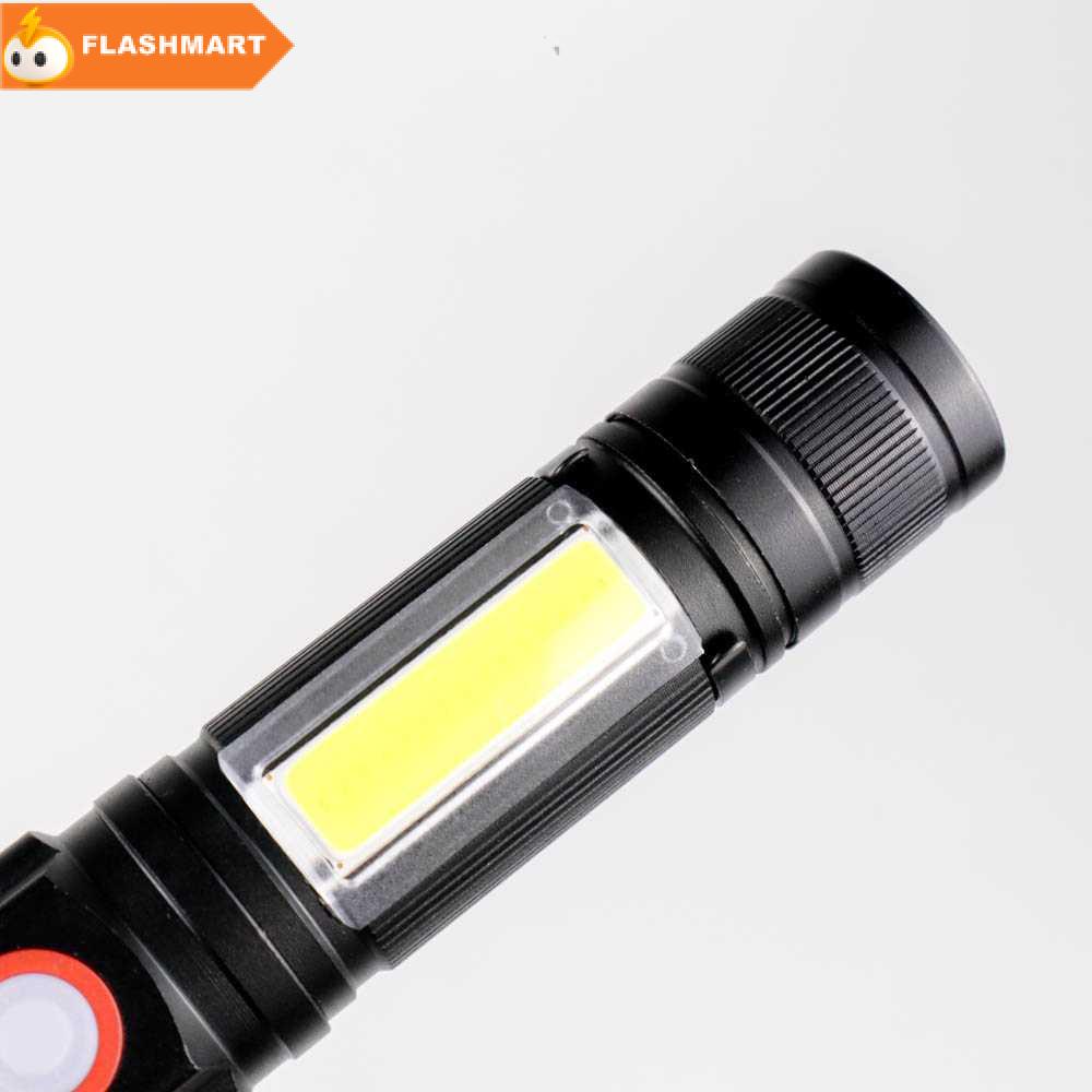 FLASHMART Pocketman Senter LED Rechargeable XML T6 + COB 1200 Lumens - P2