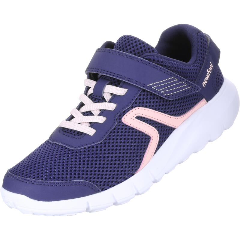 Decathlon Newfeel Sepatu Jalan anak Soft 140 Fresh - navy/coral - 8381463