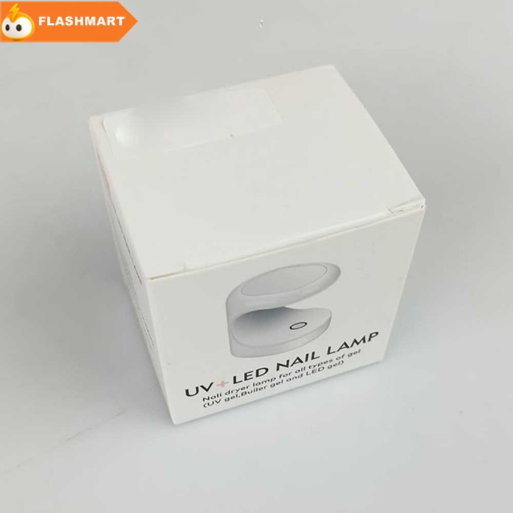 FLASHMART Pengering Kutek Kuku Mini UV LED Nail Dryer 16W - XZMUV-1