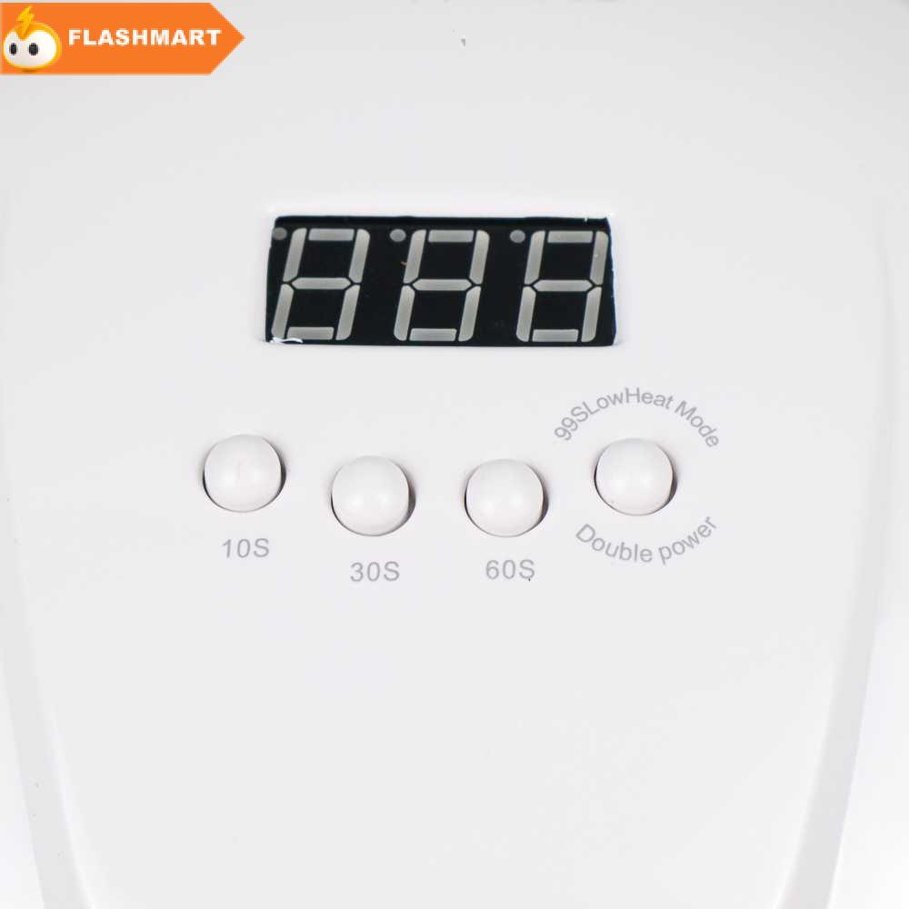 FLASHMART Pengering Kutek Kuku UV LED Nail Dryer 54W - SUN-X