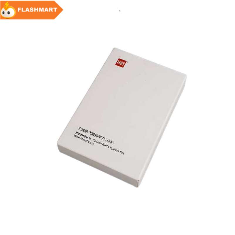 FLASHMART Set Gunting Kuku Manicure Pedicure Nail Clipper Splash Proof - HU0210