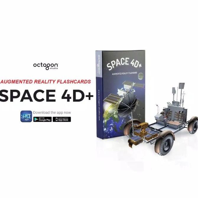 FLASH SALE KARTU SPACE 4D+ MAINAN EDUKATIF FLASH CARD EDUKASI SISTIM TATA SURYA TERBARU