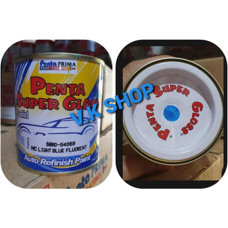 

Cat Penta Nc Fluorescent / Stabilo Light Blue( Biru) 200 Gram